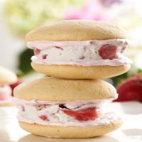 Strawberry Shortcake Ice Cream Sandwiches Recipe - (4.5/5) image