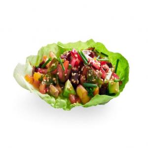 Rainbow Salad Lettuce Cups_image