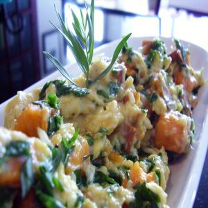 Herb and Sweet Potato Soft Scramble_image