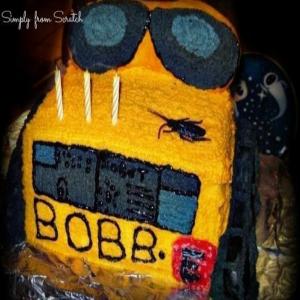 Wall-e Birthday Cake image