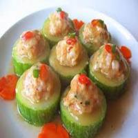 Cucumber Shrimp Snacks image