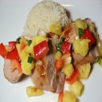 Pork Tenderloin With Fresh Pineapple Salsa_image