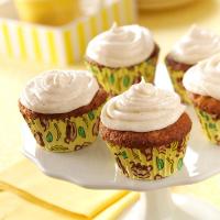 Frosted Banana Cupcakes image