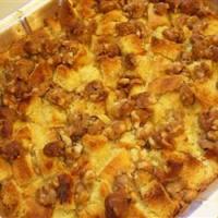 Sweet Potato, Pear and Pineapple Bread Pudding image