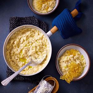 Next level three-cheese risotto_image