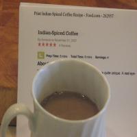 Indian-Spiced Coffee image