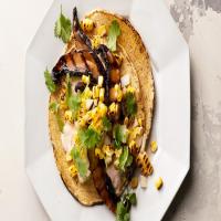 Mushroom Tacos with Charred-Corn Salsa image