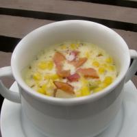 Bacon Corn Chowder With Potatoes_image
