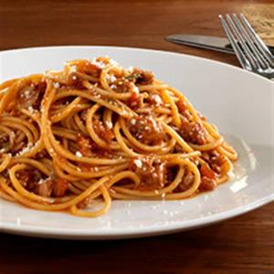 Barilla Whole Grain Spaghetti with Tuscan Sauce image