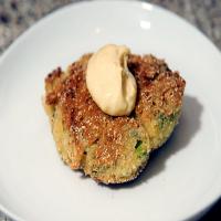 Almond Flour Crab Cakes with Lemon Aioli image