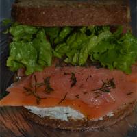 Smoked Salmon Sandwich image