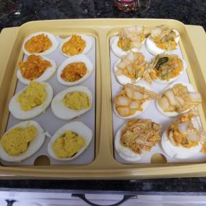 Kimchi Deviled Eggs_image