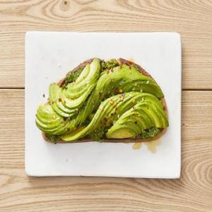 Avocado Toasts with Kale-Pistachio Pesto_image