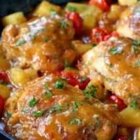Upside Down Pineapple Chicken Thighs_image
