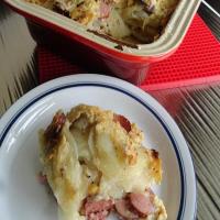 Scalloped Potatoes with Smoked Sausage image