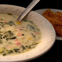 Creamy Leek and Spinach Soup_image