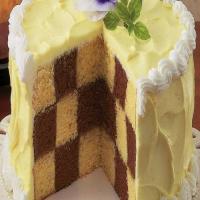 Chocolate Checkerboard Cake image