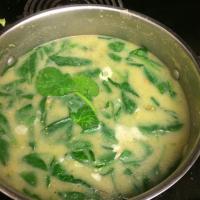 Potato, Leek, and Spinach Soup image