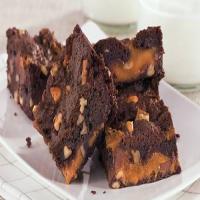 Dark Chocolate Caramel Brownies image