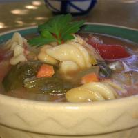Chickpea and Pasta Soup_image