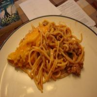 Quick and Easy Thrown Together Baked Spaghetti Casserole_image