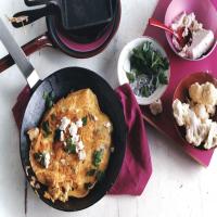 Cauliflower and Feta Omelet image