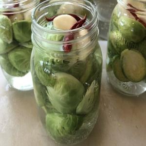 Easy Pickled Brussels Sprouts Recipe (Water Bath Canning)_image