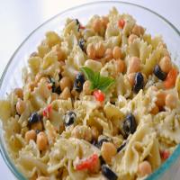 Pesto Pasta and Chickpea Salad_image