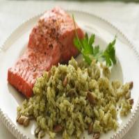 Green Rice with Toasted Pumpkin Seeds_image
