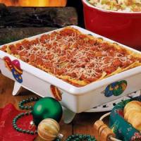 Christmas Night Lasagna image