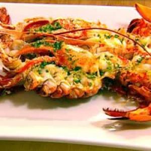Oven Roasted Lobster with Lime and Chive Butter_image