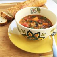 Lentil, Chicken Sausage, and Sweet Potato Soup_image