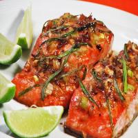 Oriental-Style Salmon Fillets image