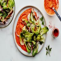 Grilled Chicken Salad with Romesco Sauce image
