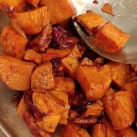 Spiced Sweet Potatoes and Cranberries image