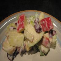 Low Fat Delicious Waldorf Salad_image