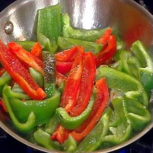 Peppers and Parmesan Cheese_image