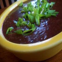 Black Bean & Salsa Soup_image