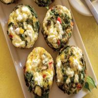 Muffin Cup Veggie Omelets image