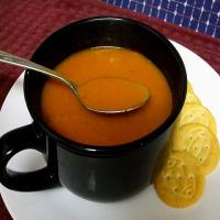 Fresh Tomato Soup With Basil image