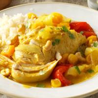 Slow Cooker Curry Chicken image