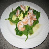 Shrimp Salad With Zucchini and Basil_image