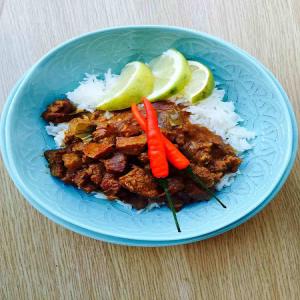 Ox tongue curry image