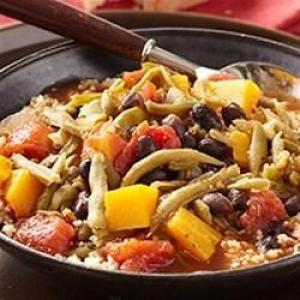 Butternut Squash and Black Bean Stew with Tomatoes_image