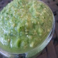 Mexican Green Sauce With Tomatillos and Avocado (Salsa Verde) image