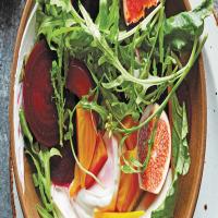 Beet and Fig Salad with Candied Pecans Recipe_image