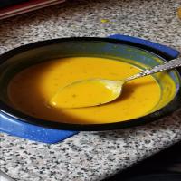 Buttercup Squash Soup image