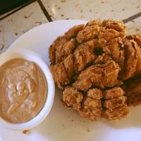 Blooming Onion and Dipping Sauce image