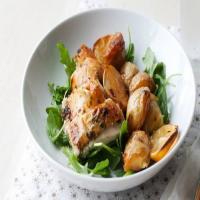 Skillet-Roasted Whole Chicken with Lemon and Potatoes_image