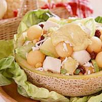 Curried Chicken Cantaloupe Salad_image
